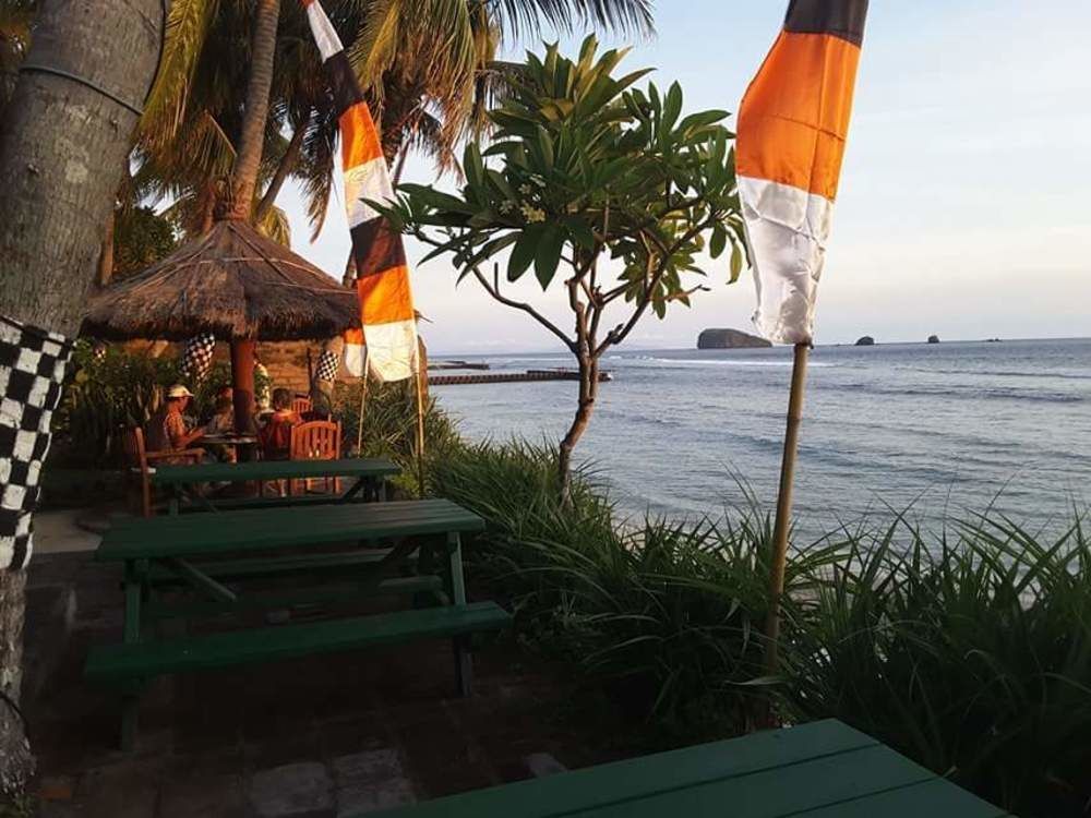Puri Pandan Restaurant&Bungalow Candi Dasa  Bagian luar foto