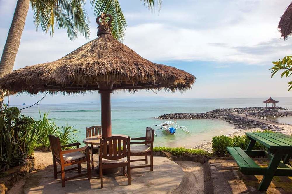 Puri Pandan Restaurant&Bungalow Candi Dasa  Bagian luar foto